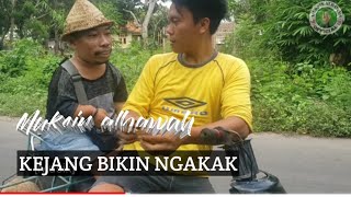 FILM KOMEDI LUCU  MUKSIN ALBAWAH "  KEJANG KARENA HUTANG BIKIN NGAKAK"