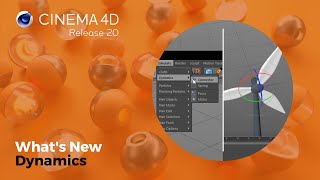 What's new in Cinema 4D - Dynamics - Additional Tools