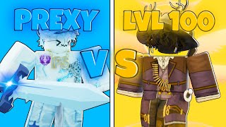 I 1v1ed This LEVEL 100 in Roblox Bedwars…(ft.@samrivals )