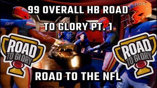 College football 25 Road to glory 99 overall hb gameplay PT.1 (Road to glory glitch gameplay)