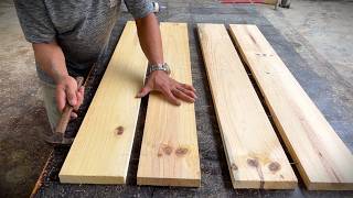 Rustic Woodworking Products - Simple And Very Sturdy Student Desk