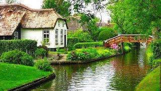 Гитхорн /Giethoorn . Нидерландская Венеция.