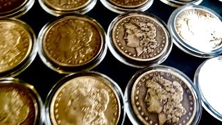 Morgan silver dollars