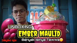 Unboxing isi Ember Maulid 1446H   Dan inilah isinya !!