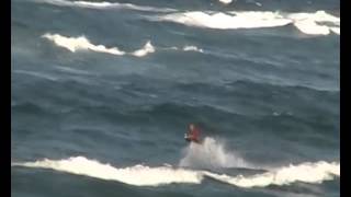 Wind/Kitesurfing at Ponta Beach, Mozambique