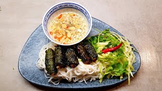 Vepřové v betelových listech (Bún chả lá lốt) - originální vietnamský recept