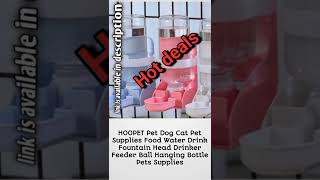 HOOPET Pet Dog Cat Pet Supplies Food Water Drink #short #shortvideo #shortsbeta