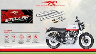 RED ROOSTER PERFORMANCE SELLER EXHAUST FOR INTERCEPTOR & GT 650