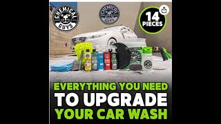 Car Wash Kit with Foam Gun, Bucket, Car Care Cleaning Chemicals | #shorts #short