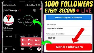 ✅101% Real Followers | Instagram Par Follower kaise badhaye l Increase Instagram followers/2022