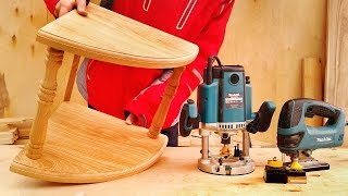 Изготовление, фрезерование и склейка двухъярусной полки, shelf milling