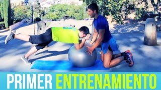 PRIMER ENTRENAMIENTO con Alex Ghita | BelenaGaynor