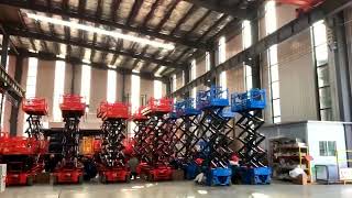 16 battery self propelled lifting tables tested before delivery