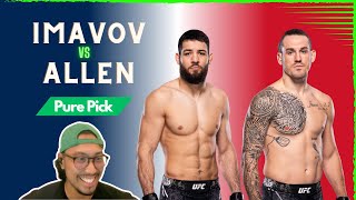 UFC Paris - Nassourdine Imavov vs Brendan Allen PREDICTION