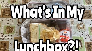 WHAT'S IN MY LUNCHBOX?! MARCH 2022