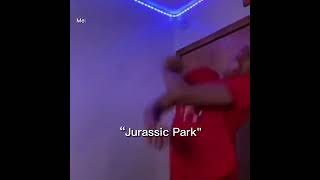 Me in: Jurassic world vs Me in: Jurassic park #edit #jurassicworld #shorts