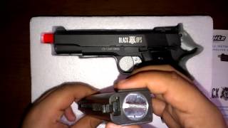 Unboxing Ignite Black ops 1911 Scorpion Airsoft Pistol