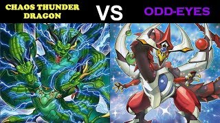 YuGiOh Duel - Chaos Thunder Dragon vs Odd-Eyes