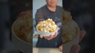 The Best Midnight MARSHMALLOW POPCORN Snack ! #shorts #food #recipe #hack #foodie