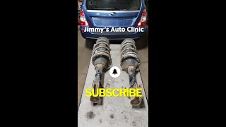 2007 Subaru Forester | Rear Strut Replacement | Rear Suspension | short