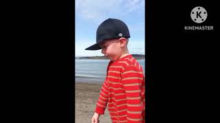 Beach ball tantrum Yelling kid