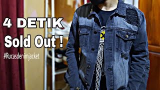 4 DETIK LANGSUNG SOLD OUT❗Review Rucas Denim Jacket #Alvlog166