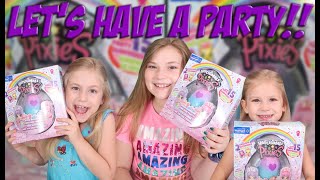 HATCHIMALS PIXIES RAINBOW UNICORN PARTY!! BOTH DOLLS!!