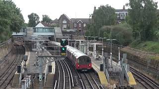 Northern Line Train passing South Ealing