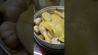 #shorts Oddly satisfying steamed chicken | KT Food Review