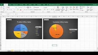 How to Create Automatic Supermarket Billing Software-Part3 (Customer Details,Charts) Excel Vazhikati