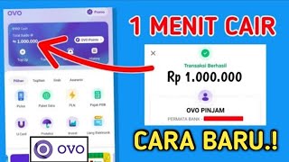 Cara Pinjam Uang di OVO Langsung Cair | Cara Pinjam Uang di Aplikasi OVO Terbaru |  Pinjol terbaru