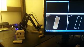 Building a Jenga Tower with a Robot Arm