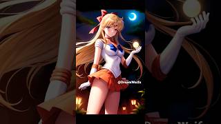 Sailor Venus  of " Sailor Moon"😍 #shorts #anime #ai #subscribe