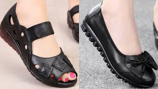 GENUINE LEATHER SOFT SANDALS SHOES FOR WOMEN | LADIES FOOTWEAR COLLECTION