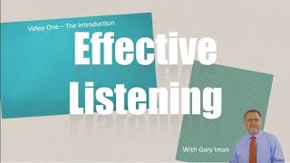 How to Listen Better | The Introduction