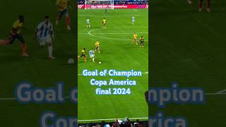 Argentina winning goal vs Columbia Copa America 2024