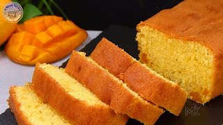 MANGO CAKE | Delicious Mango Pound Cake with Fresh Mangoes