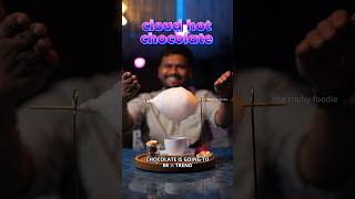 Trichy's Secret Cafe with Unique Cloud Hot Chocolate 🌨️ #shorts #tamil #tamilfood