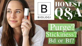 Biologi Serum HONEST Q&A (THE PURGE? STICKINESS? EXPENSIVE?)