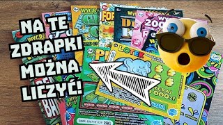 Zdrapki Lotto 🎲 Mix za 80zł 🤑 Takie zdrapki to ja rozumiem 🤩👍