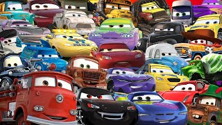 Looking For Disney Pixar Cars 3 Lightning Mcqueen, Doc Hudson, Bobby Swift, Luigi, Miss Fritter, Flo