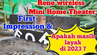 RENO SOUND WIRELESS MINI HOME THEATER || Harga Murah Spek No Kaleng-Kaleng #review #dailyvlog