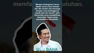 MARI MERAWAT PERSATUAN DAN KESATUAN BANGSA(GUS BAHA)