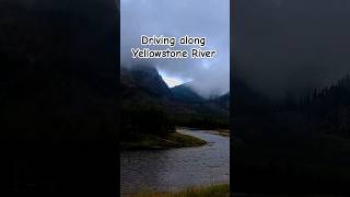 Heavenly drive #travel #shortvideo #yellowstone #yellowstonenationalpark #river #mountains