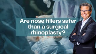 Are Nose Fillers 'Safer' than Rhinoplasty?? 👃🏻