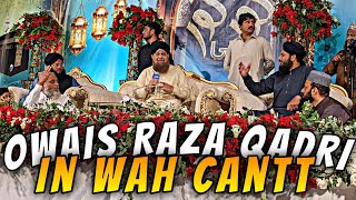 Owais Raza Qadri’s Grand Entry at Wah Cantt Mehfil | Latest Mehfil Highlights