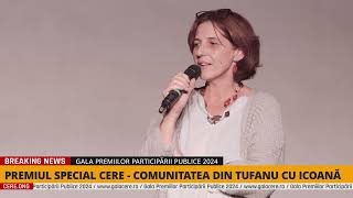 Premiul Special CeRe - comunitateaTufanu cu Icoana // Premianți ai Galei CeRe, 2024