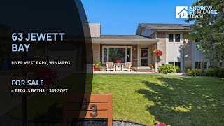 House for Sale | 63 Jewett Bay | River West Park, Winnipeg