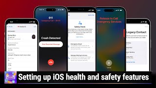 iOS Personal Safety & Emergency SOS - Legacy Contact, Medical ID, Emergency SOS, Crash Detection