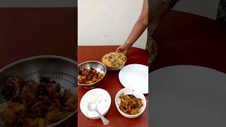 Easter special Mutton Briyani and Chicken 65